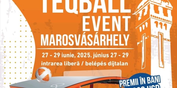 Turneu international de Teqball, la Targu-Mures