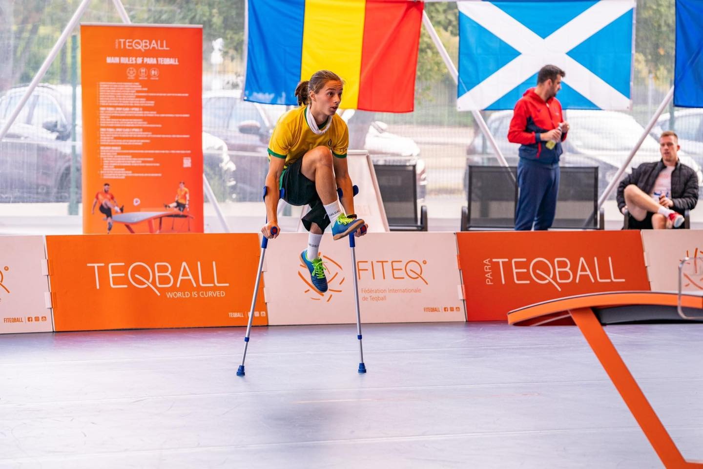 Performanță românească la primul turneu de Para Teqball