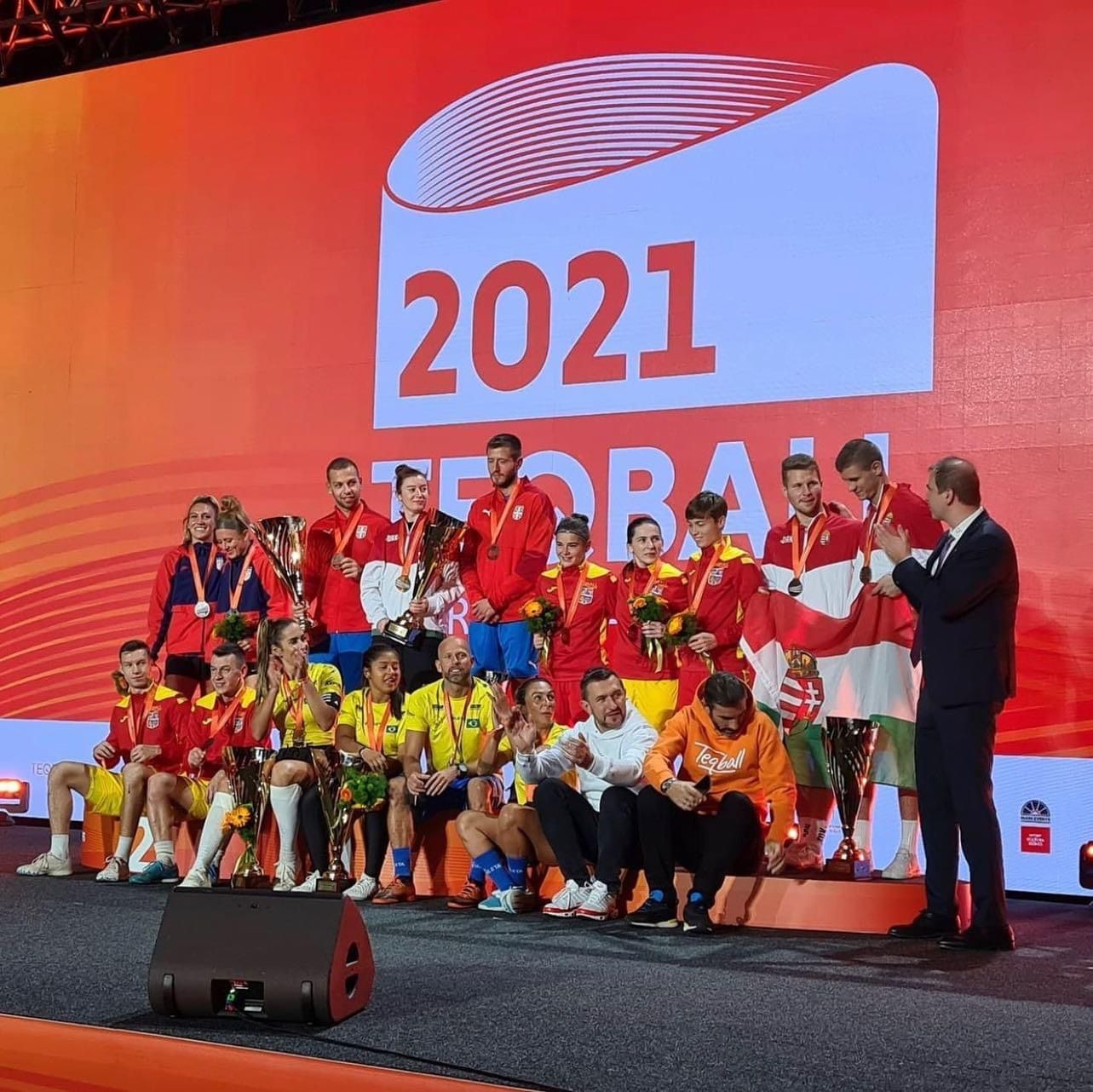 3 medalii pentru Romania la Mondialele de Teqball