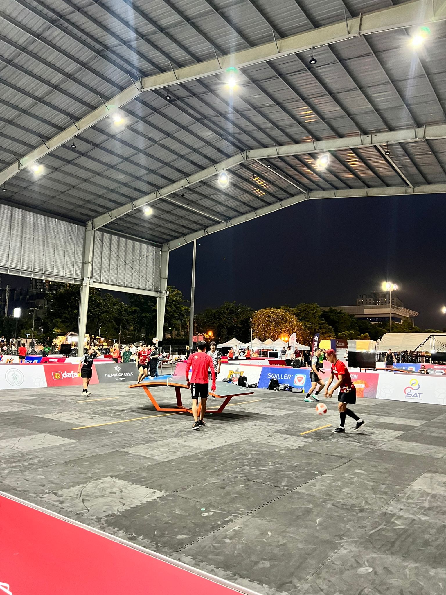 Incep partidele Campionatului Mondial de Teqball - Bangkok 2023